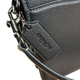 Coach Black Leather Tabby Two-Way Bag
