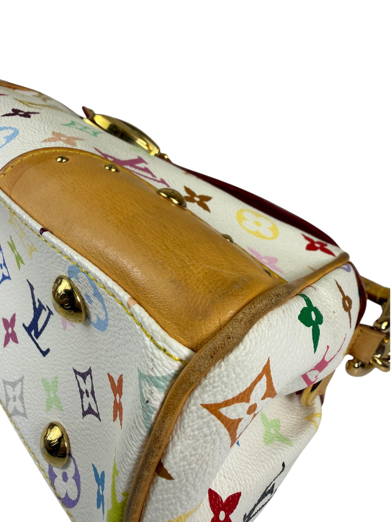 Louis Vuitton x Takashi Murakami Multicolore Monogram Beverly PM