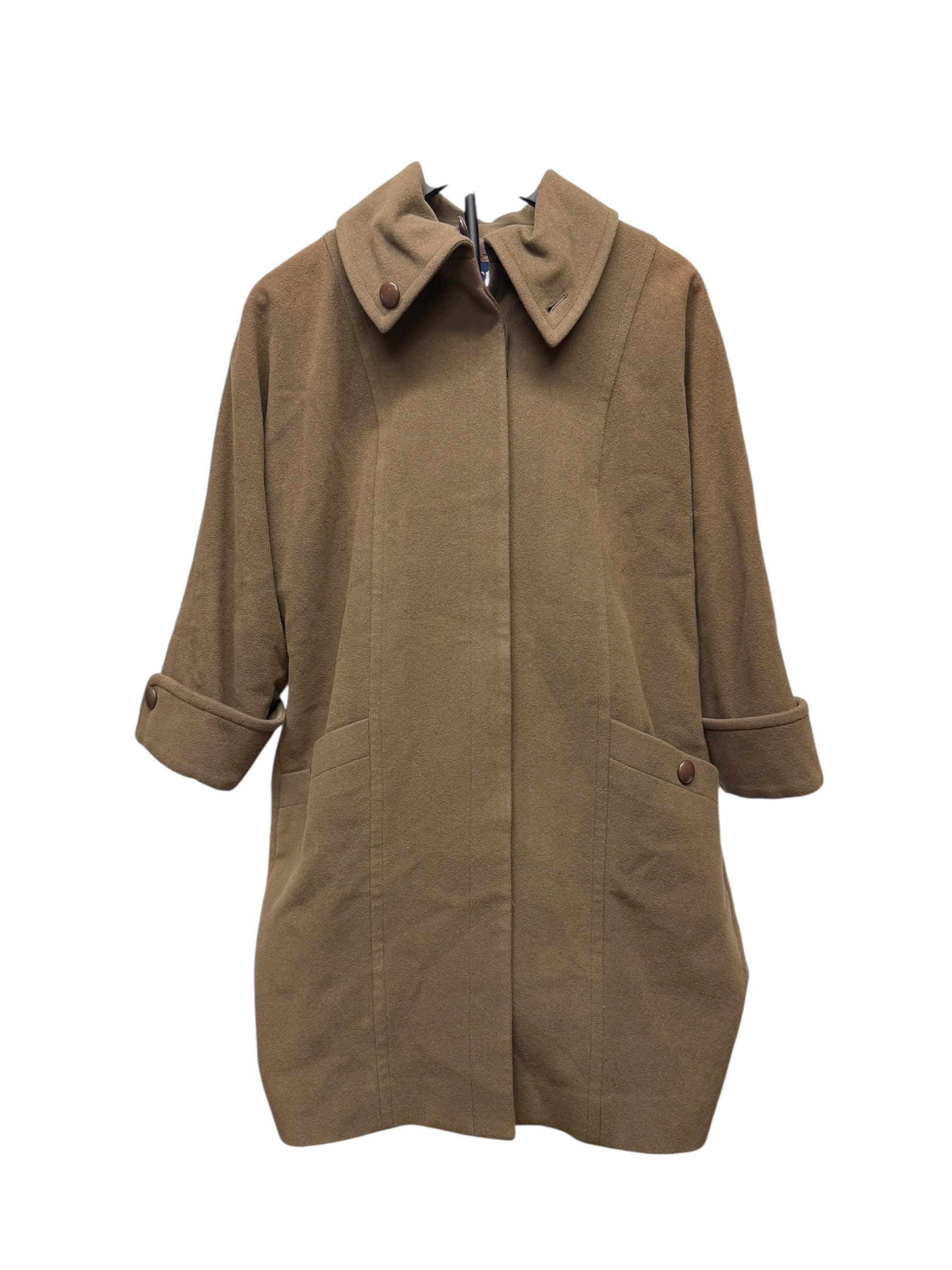 Miss Chloé Brown Wool Trench Coat