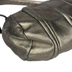 Bottega Veneta Metallic Pleated Shoulder Bag