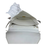 Bottega Veneta White Leather Mount Shoulder Bag