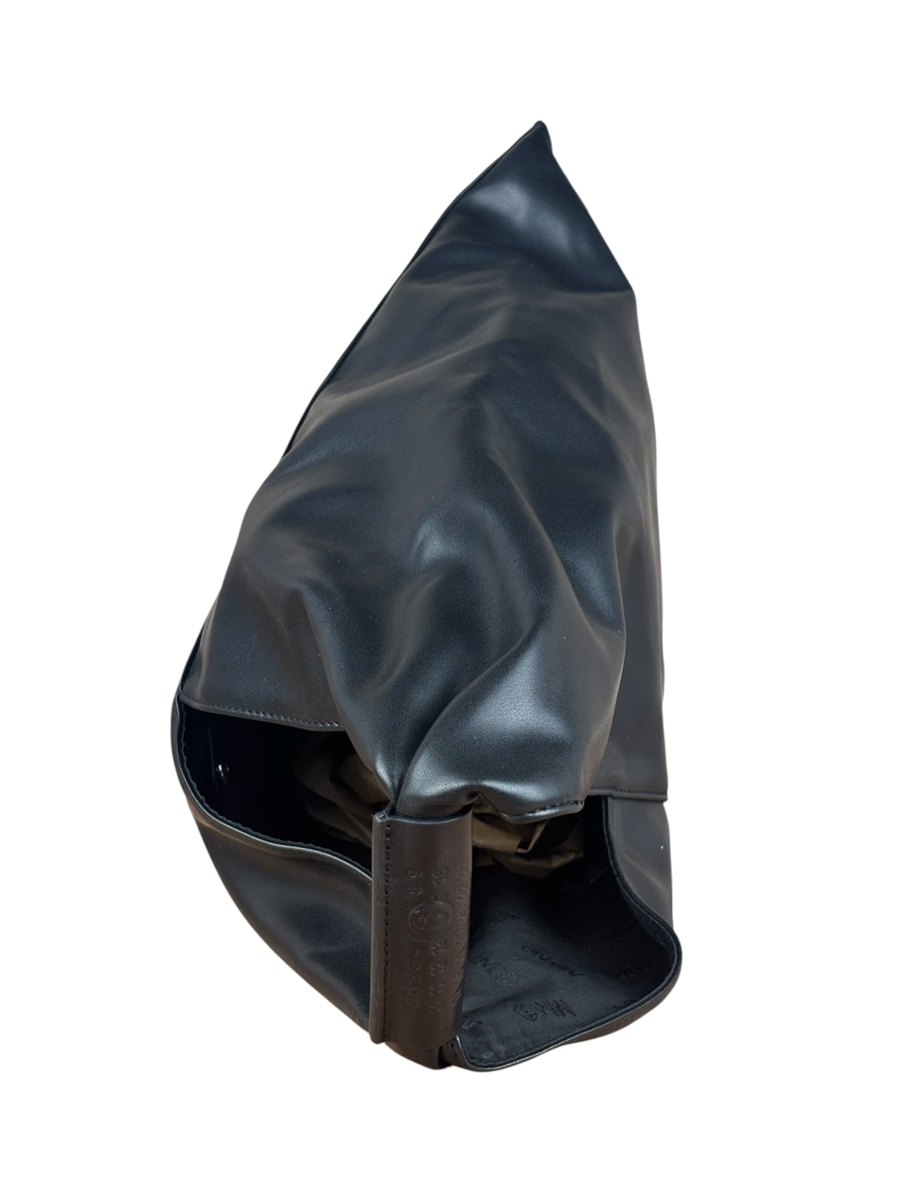 Maison Margiela Vintage Black Leather Japanese Tote Bag - MM6