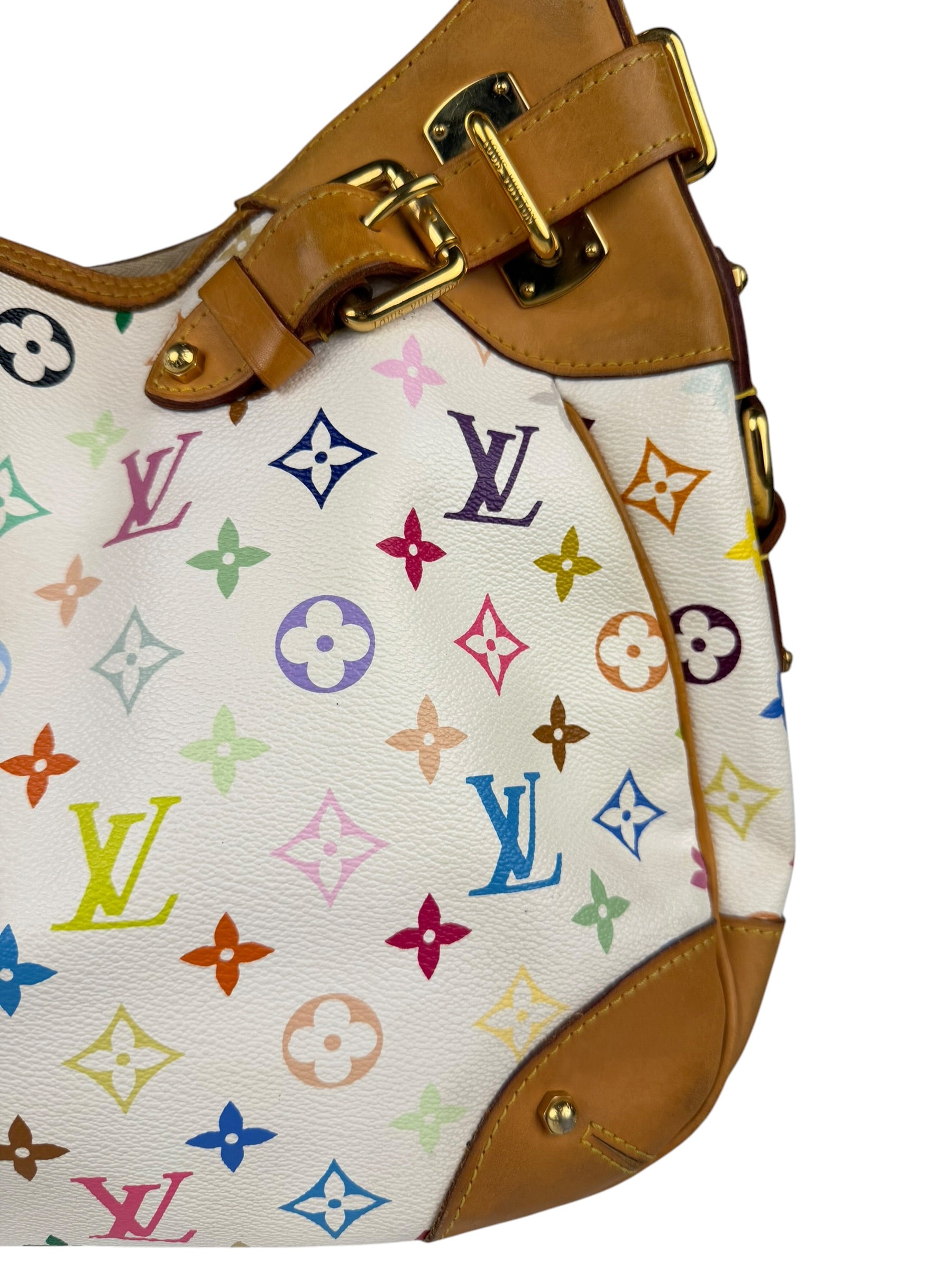 Louis Vuitton Murakami Monogram Greta Hobo Bag