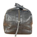Chanel Black Chocolate Bar Bowling Hand Bag - 2003