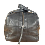 Chanel Black Chocolate Bar Bowling Hand Bag - 2003