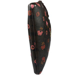 Coach Brown Leather Ranch Floral Crossbody Bag