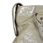 Balenciaga Olive Lambskin Velo Moto Two-Way Bag