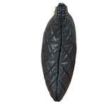 Chanel Navy Blue Quilted Leather Small Boy O-Case Clutch 2019