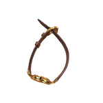 Fendi 320L FF Dial Brown Strap