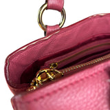 Miu Miu Pink Leather 2Way Tote Bag