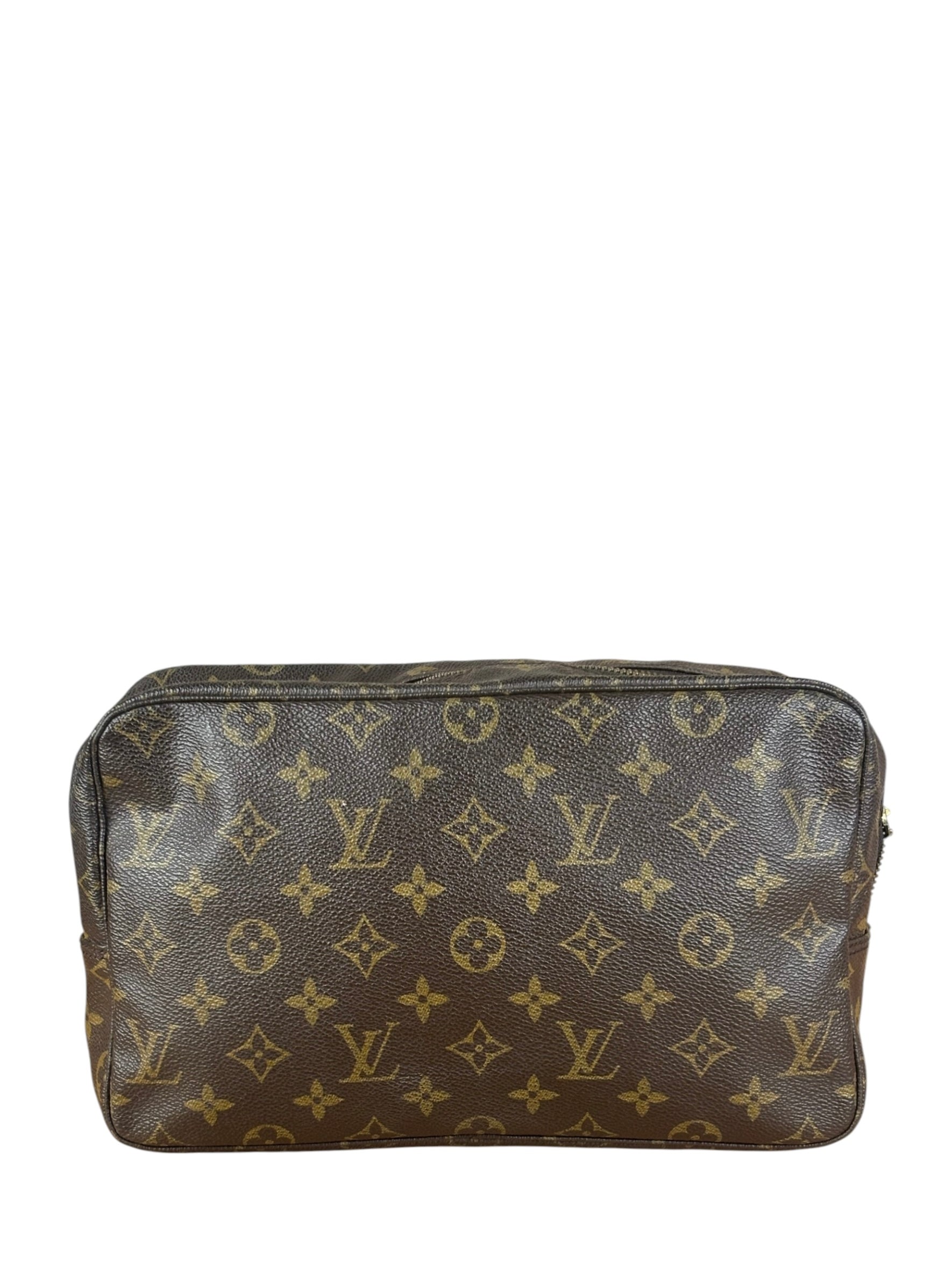 Louis Vuitton Canvas Monogram Trousse Toilette Cosmetic Poch 28