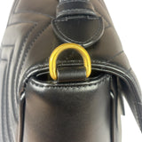 Gucci Black Leather Marmont Medium Shoulder Bag