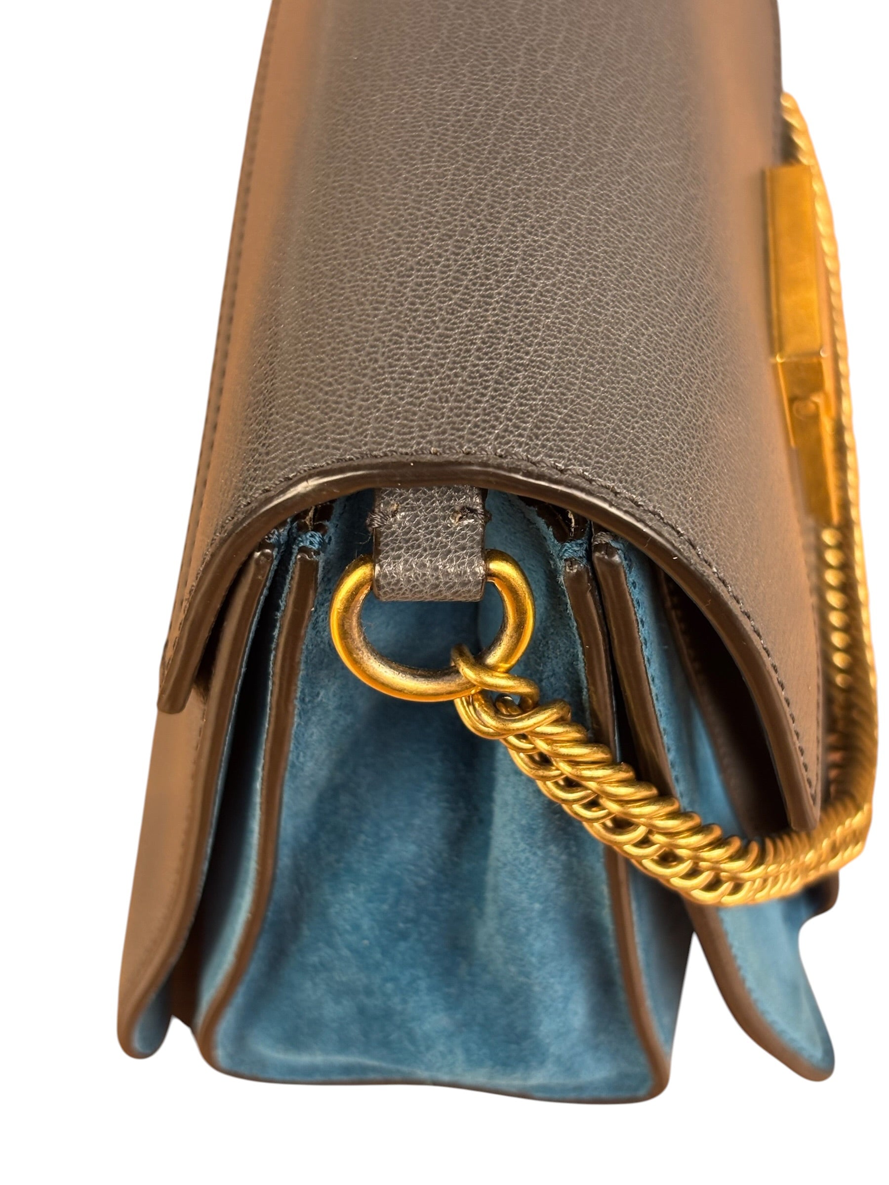 Givenchy Blue/Grey GV3 Two-Way Bag