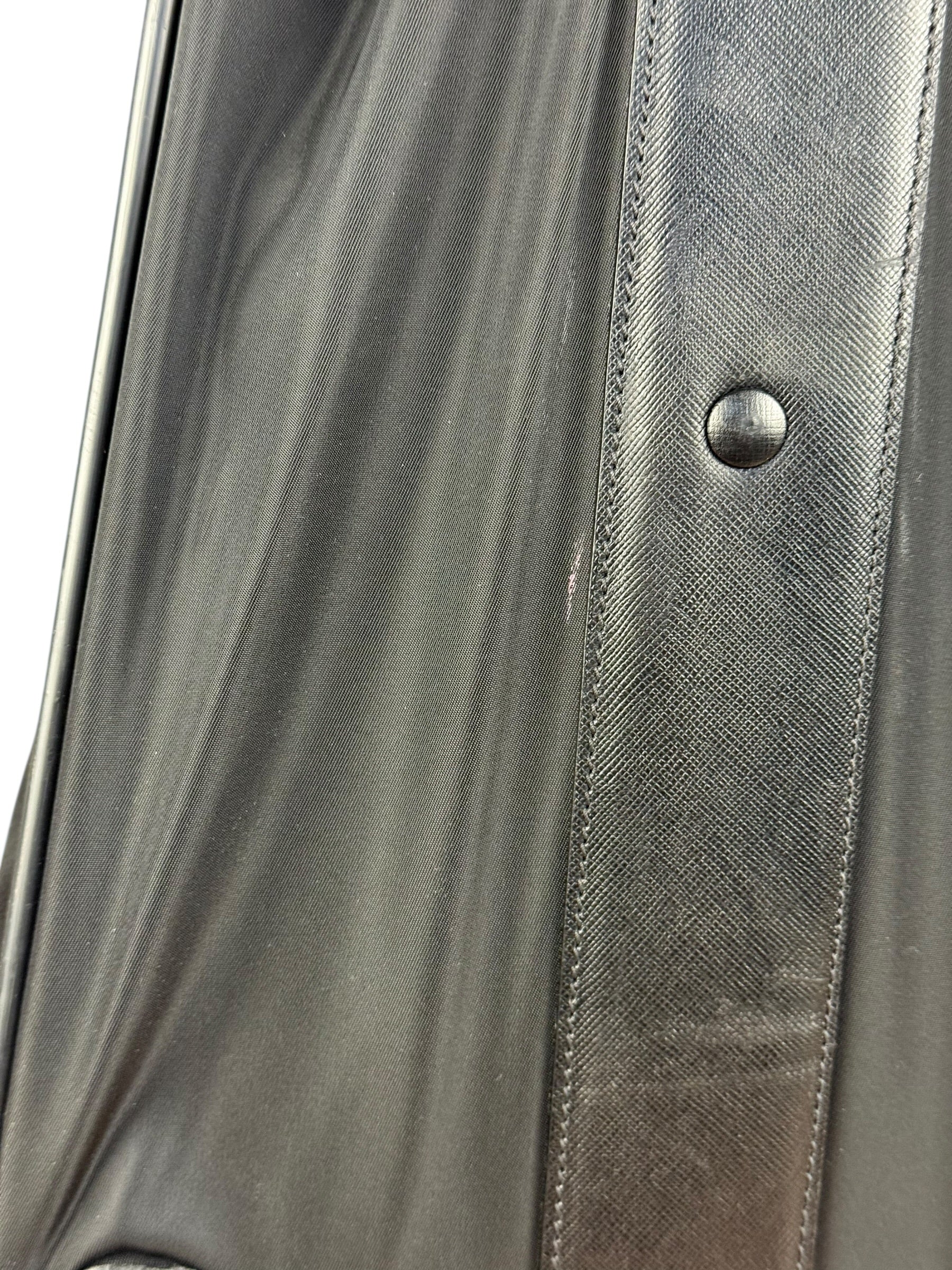 Prada Nylon Saffiano Travel Suitcase