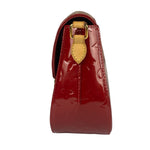 Louis Vuitton Monogram Red Vernis Bellflower Crossbody