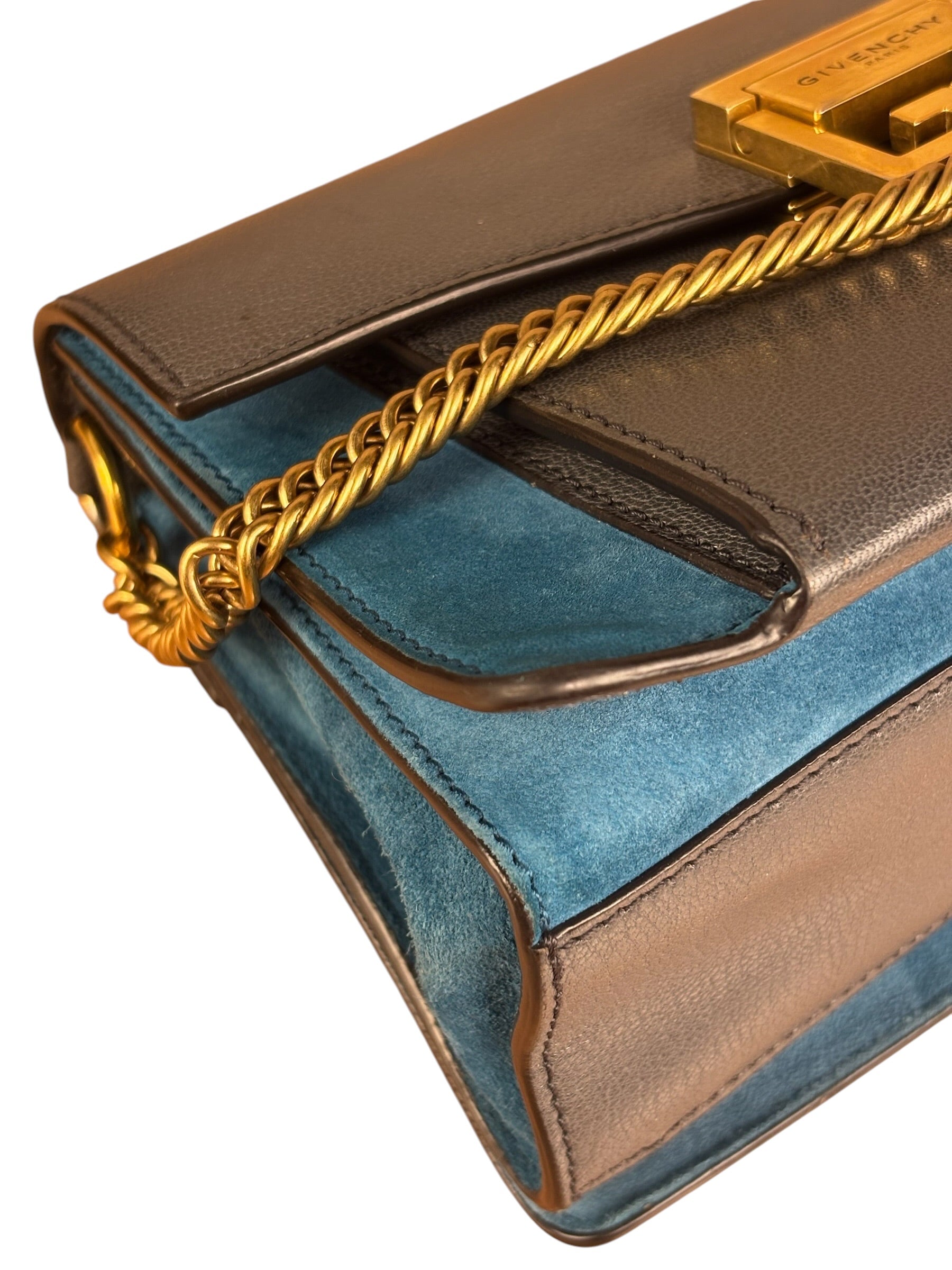 Givenchy Blue/Grey GV3 Two-Way Bag