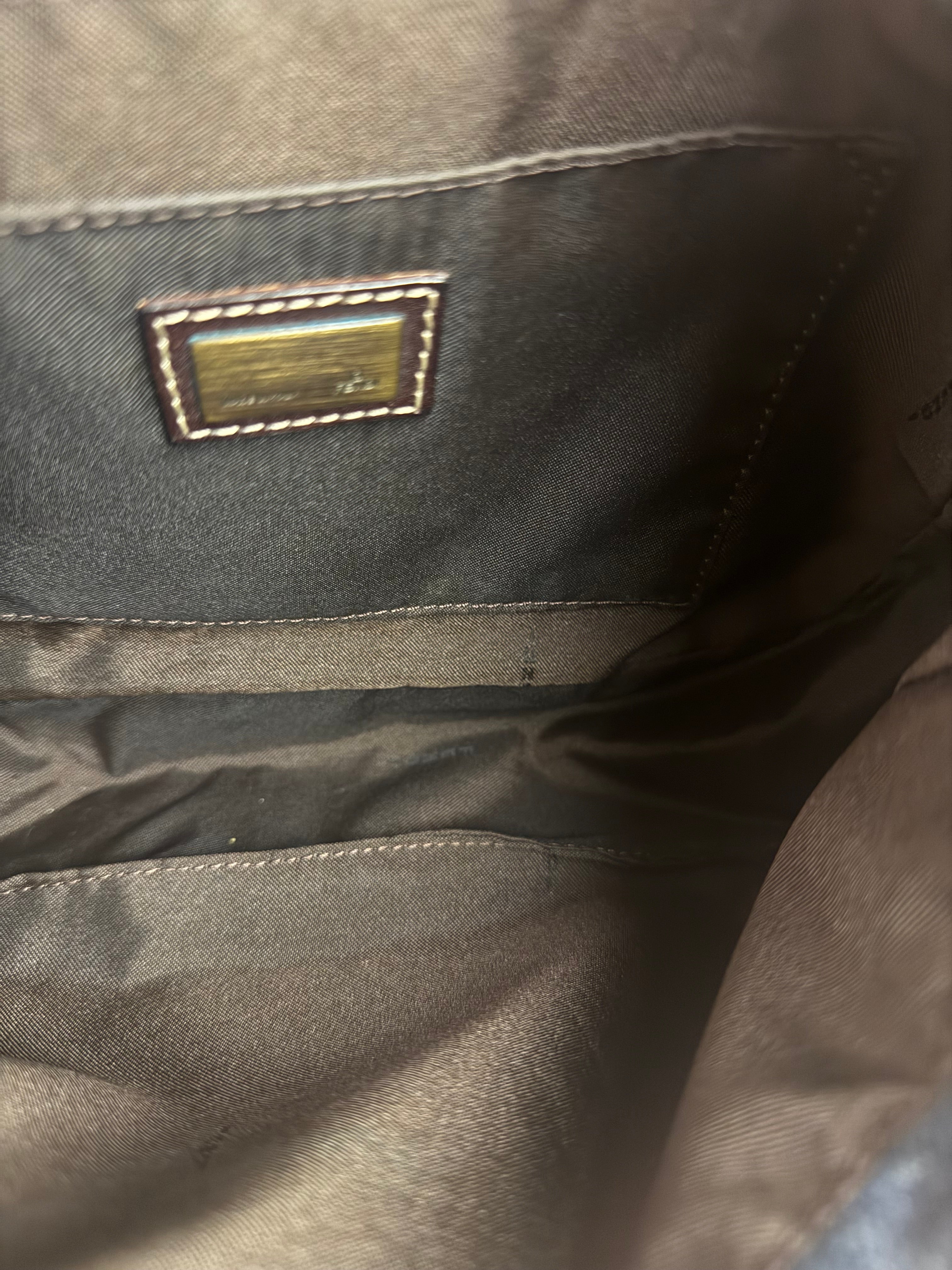 Fendi Denim Shoulder Bag