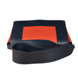 Celine Bicolor Leather Medium Frame Crossbody Bag