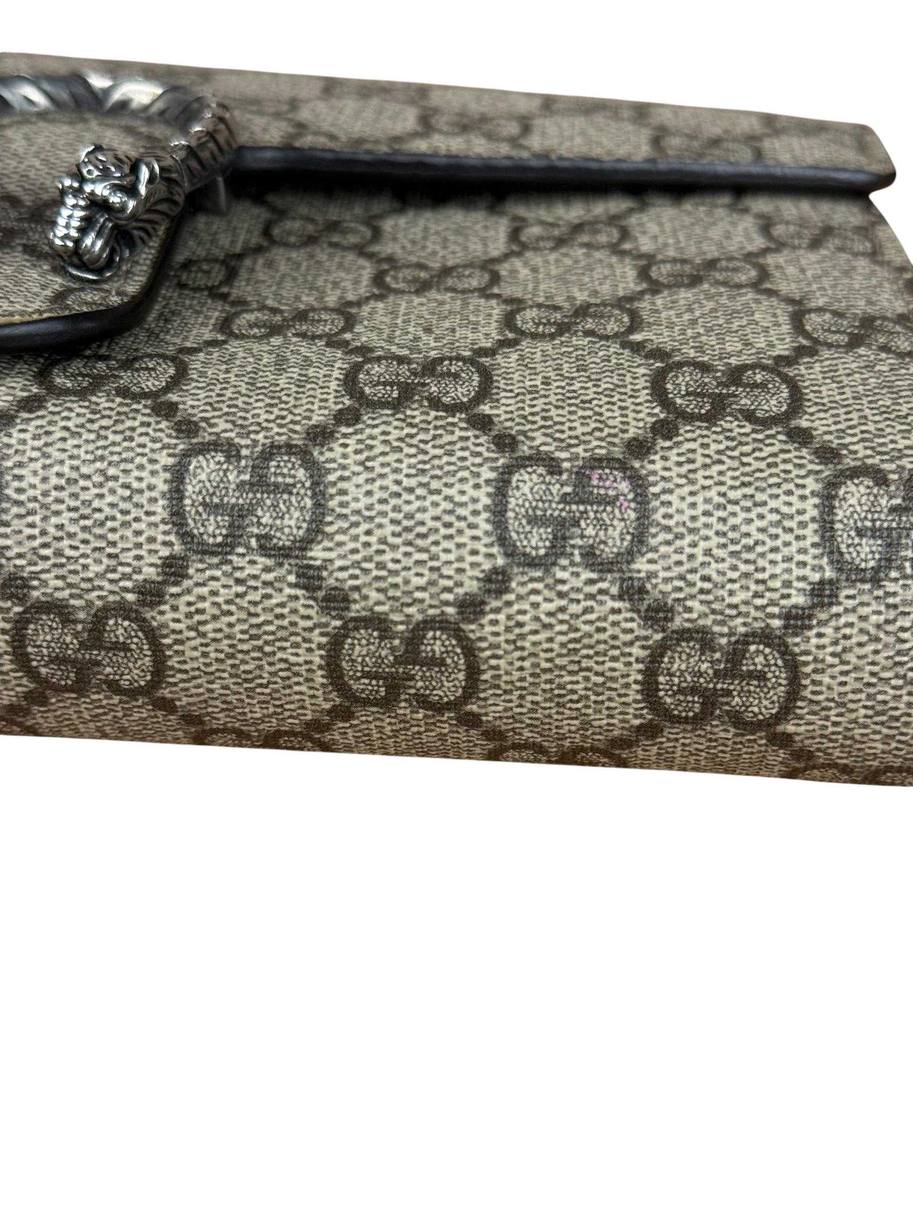 Gucci GG Supreme Canvas Dionysus Wallet Crossbody