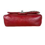 Chanel Red Quilted Leather Classic Mini Flap Bag 2012