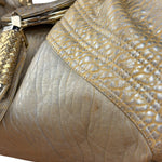Fendi Metallic Gold Spy Shoulder Bag