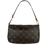 Louis Vuitton Monogram Pochette Broken Zip