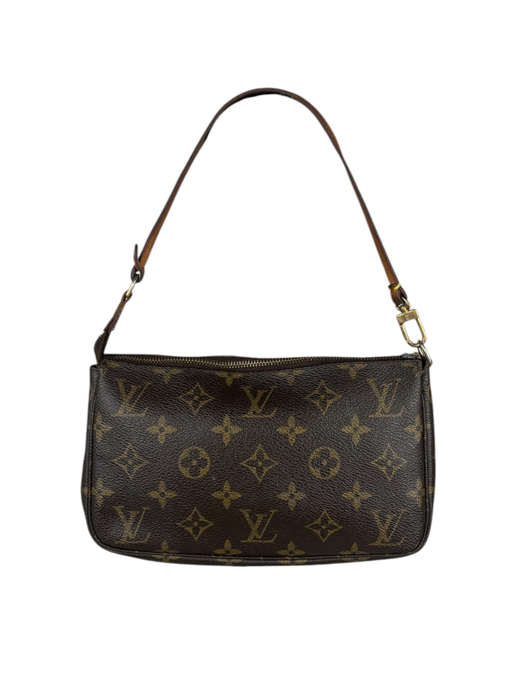 Louis Vuitton Monogram Pochette Broken Zip
