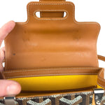 Goyard Mini Goyardine Saigon Top Handle Bag