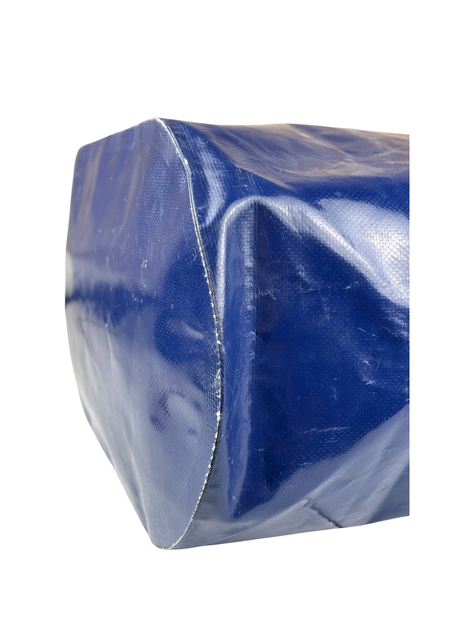 Chanel Blue Vinyl PVC Shoulder Bag
