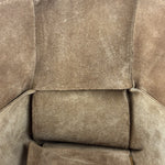 Bottega Veneta Brown Suede Maxi Intrecciato Arco Tote