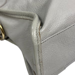 Balenciaga Grey Leather Nano City Two-Way Bag