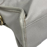 Balenciaga Grey Leather Nano City Two-Way Bag