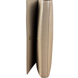 Yves Saint Laurent Cream Embossed Leather KateCrossbody Bag