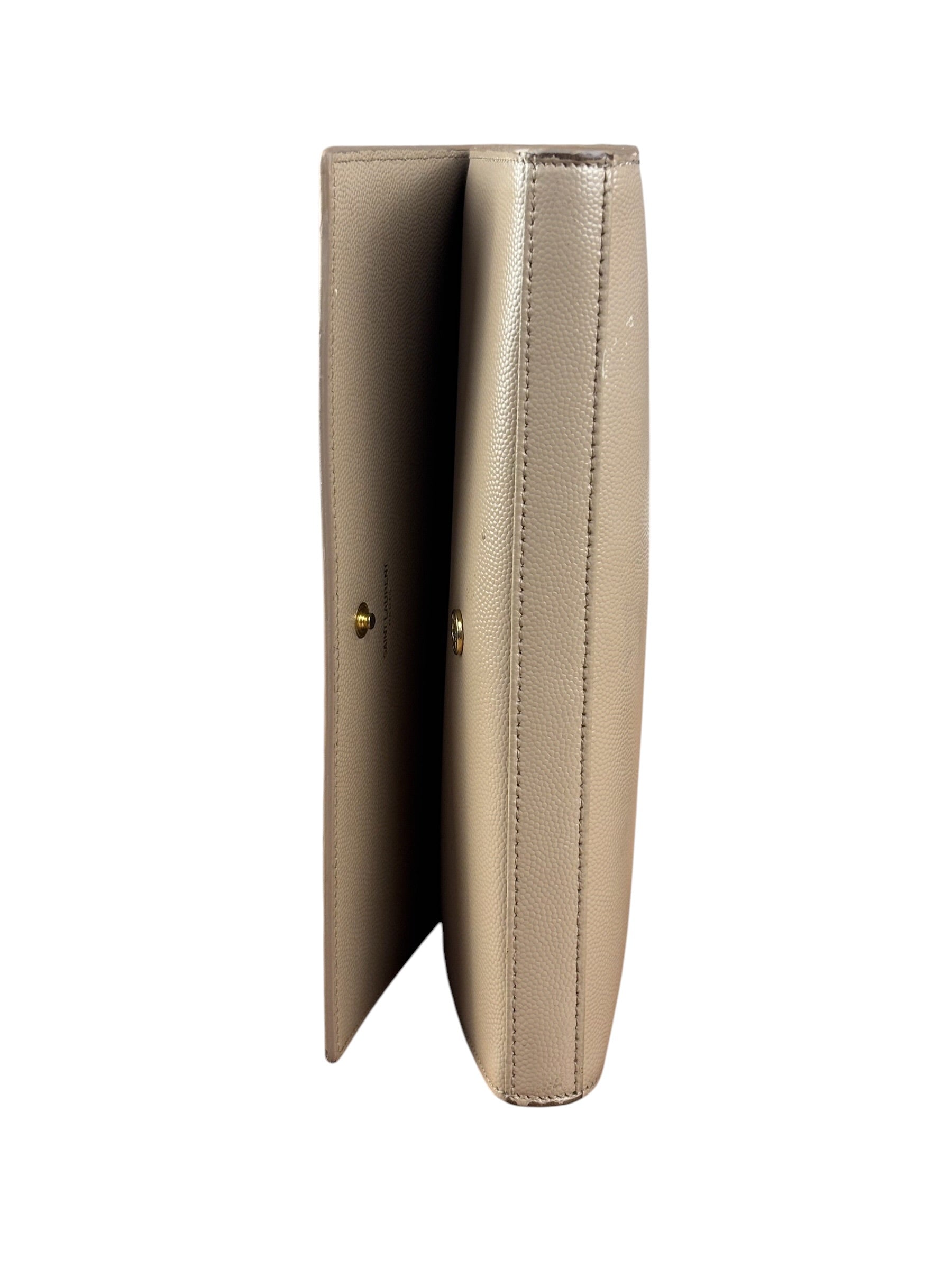 Yves Saint Laurent Cream Embossed Leather KateCrossbody Bag
