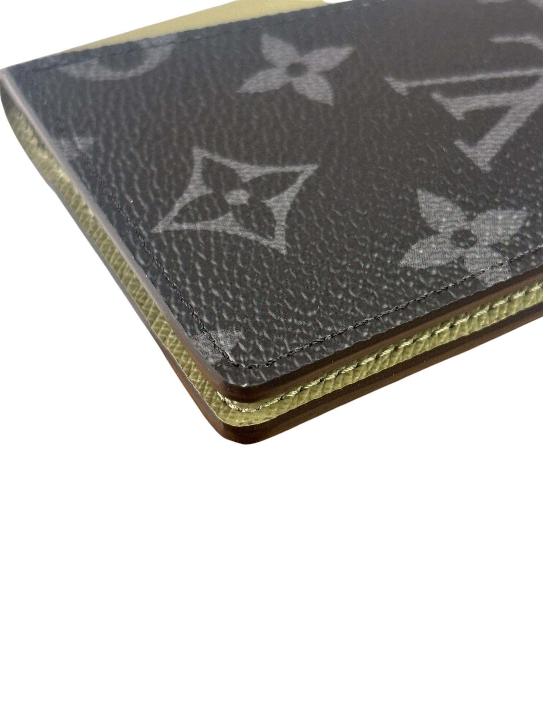 Louis Vuitton Black/Olive Monogram Bi-Fold Card Holder