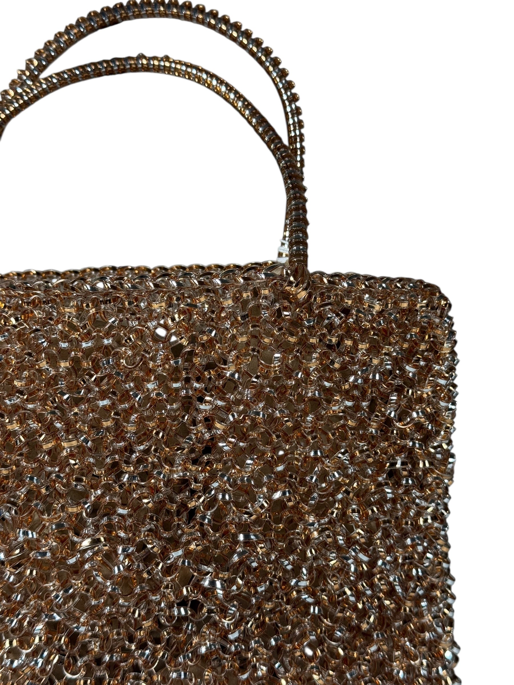Anteprima Bronze Wire Top Handle Bag