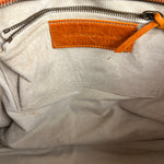 Balenciaga Wool Knit Orange City Bag