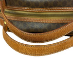 Celine Vintage Leather Macadam Dome Hand Bag