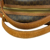 Celine Vintage Leather Macadam Dome Hand Bag