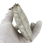 Goyard White Senat Mini Pouch