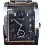 Fendi Black Dial Stainless Steel Tank