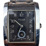 Fendi Black Dial Stainless Steel Tank