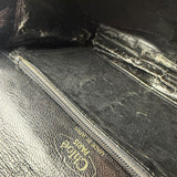 Chloe Vintage Black Leather Shoulder Bag