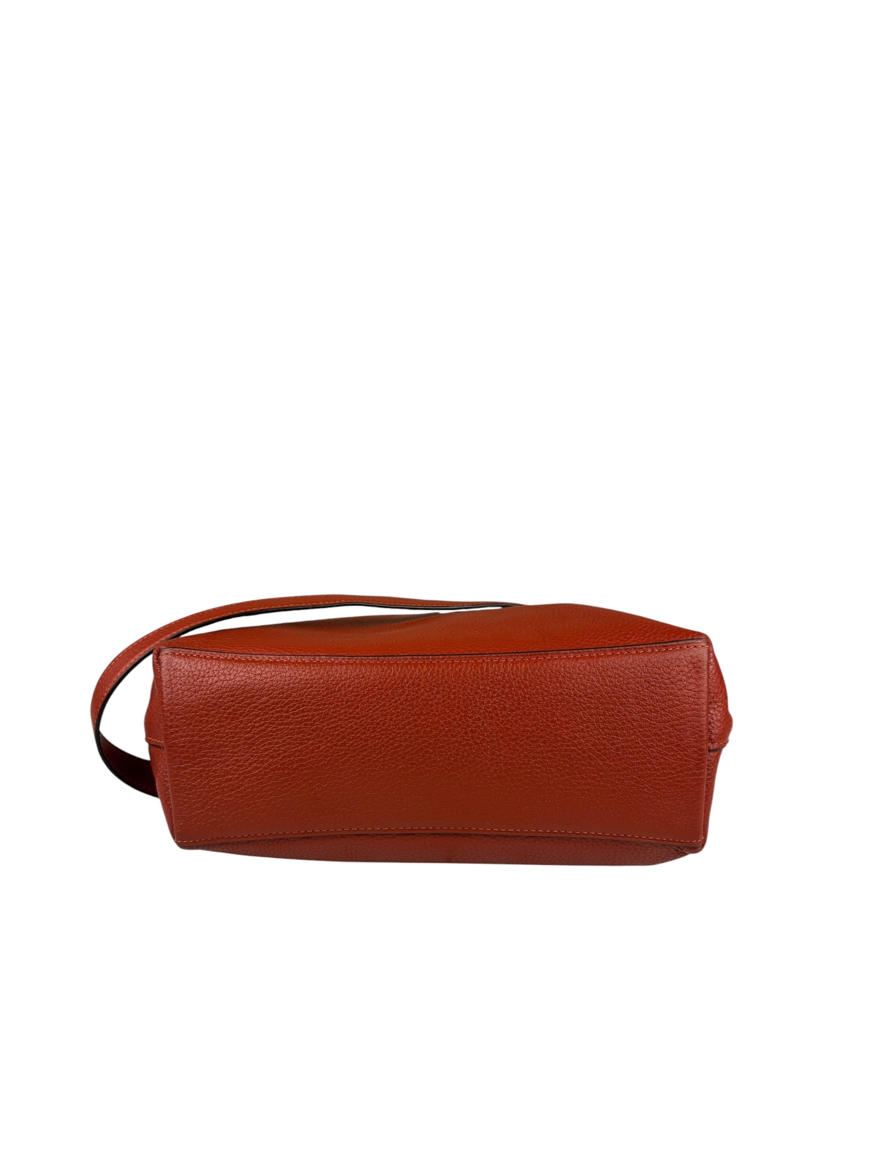 Coach Orange Remi Satchel Crossbody Bag