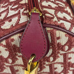 Christian Dior Red Trotter Boston Bag