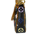 Louis Vuitton x Takashi Murakami Black Monogram Pochette