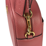 Coach Pink Pebbled Leather Colton Crossbody Bag