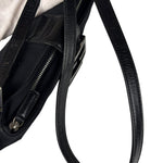 Fendi Black Nylon Mamma Baguette Shoulder Bag