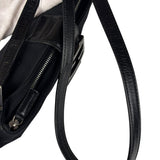Fendi Black Nylon Mamma Baguette Shoulder Bag