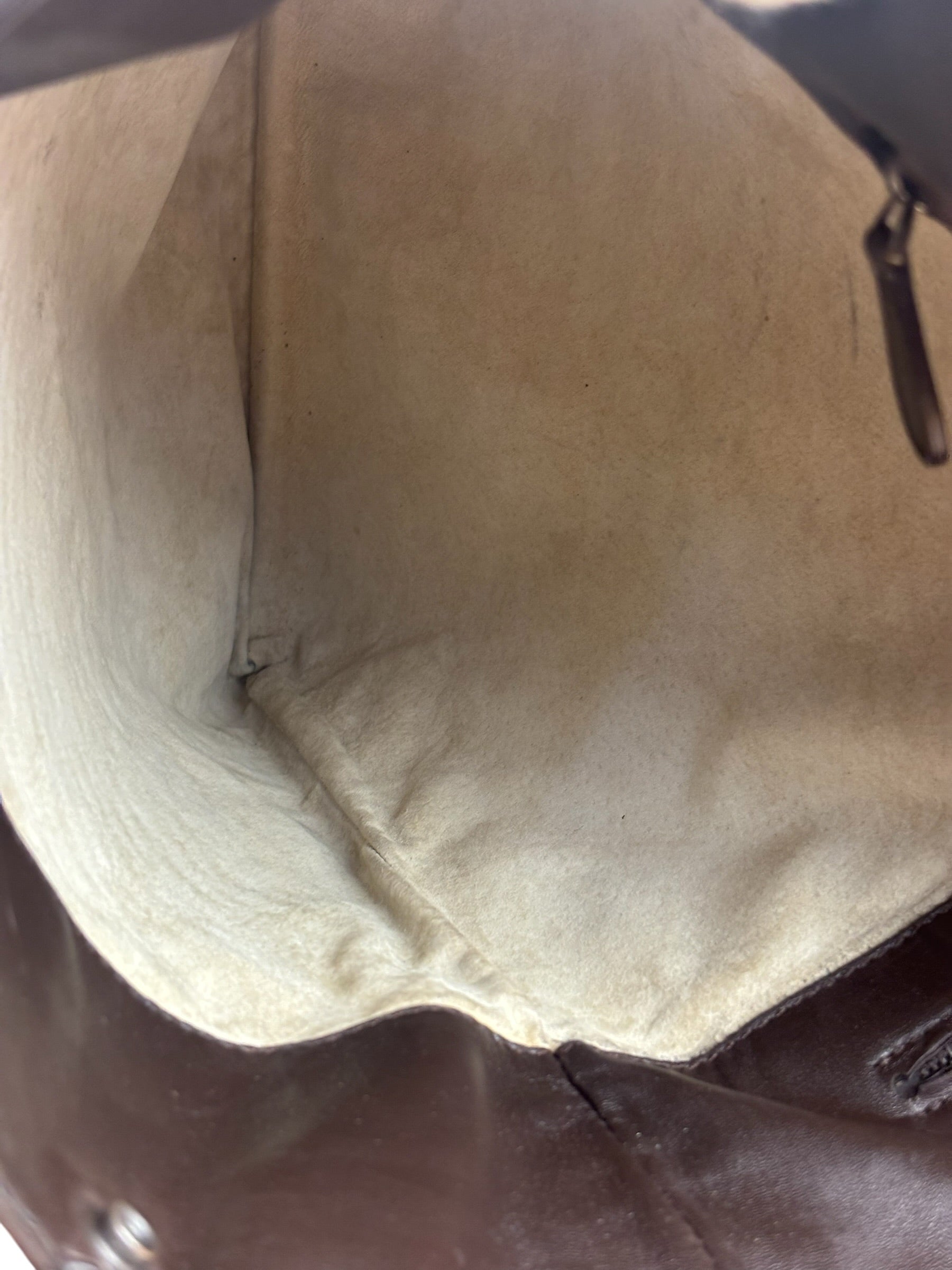 Bottega Veneta Chocolate Brown Leather Intercciato Tote Bag
